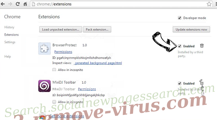 Image Viewer Adware Chrome extensions disable