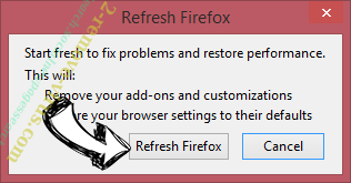 Privatesearch.net Firefox reset confirm