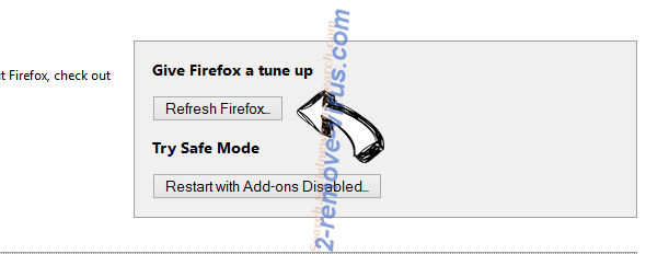 Fill Darker Adware Firefox reset