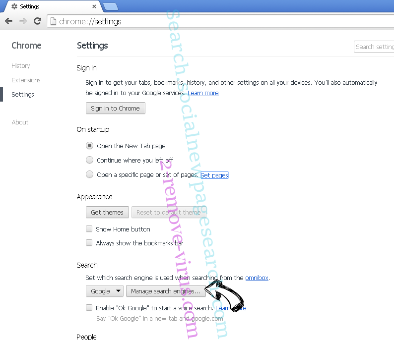 Search.reimageplus.com Chrome extensions disable