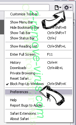 HostStore.exe Safari menu