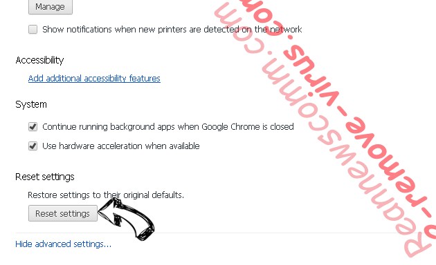 Search Query Router Chrome advanced menu