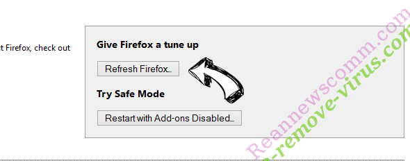 Yourtopleveldefence.site Ads Firefox reset