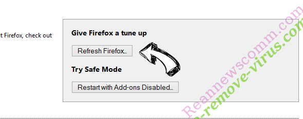 Search.safesidetabsearch.com Firefox reset