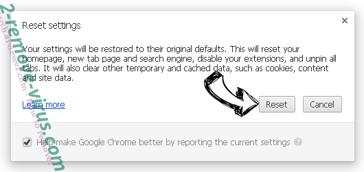 Search.charter.net Chrome reset