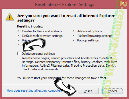 Critical Alert from Microsoft IE reset