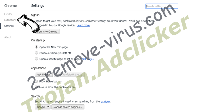 MyFileConvert Toolbar Chrome settings