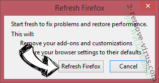 StartSearch Firefox reset confirm
