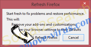 EntfernenMega Media Start Browser Hijacker Firefox reset confirm