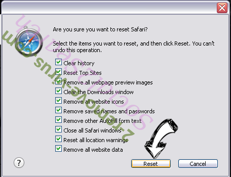 Social2Search Safari reset