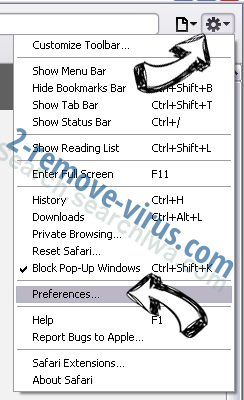 Searchlock3.com Safari menu