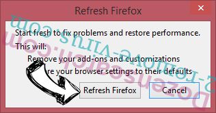 RecipeKart Firefox reset confirm