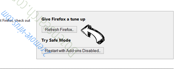 Yeadesktop.com Firefox reset