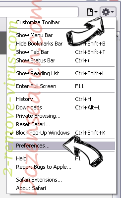 Tencent Safari menu