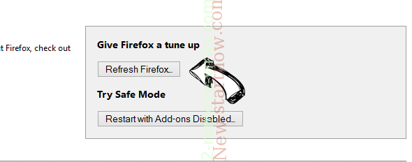New.startnow.com Firefox reset