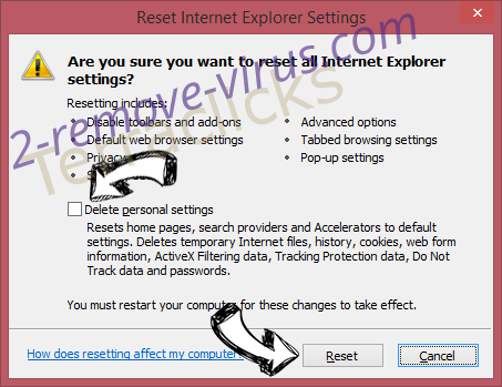 Terraclicks IE reset
