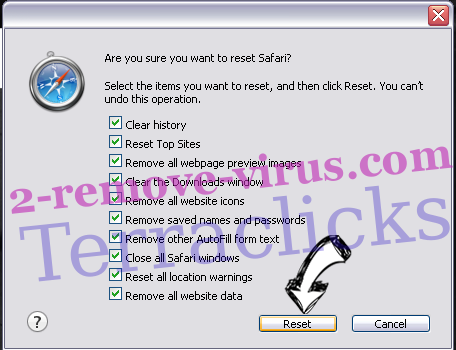 mixGames Search Safari reset