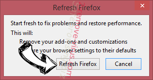 Ads By Triangulum Firefox reset confirm