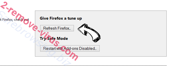 Supprimer Nt.inmotionsearch.com Firefox reset