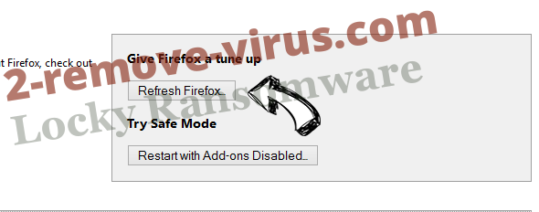 Startssearch.com virus Firefox reset