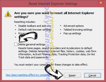 Find It. Search IE reset