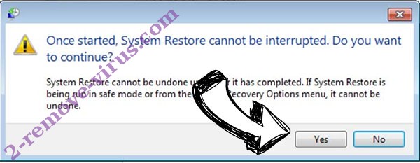 .dodged file virus removal - restore message
