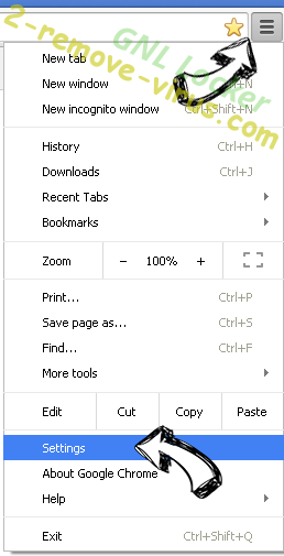 Search.mysafenewpagessearch.com Chrome menu