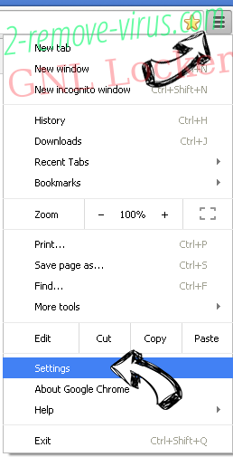 LiveSupport Toolbar Chrome menu