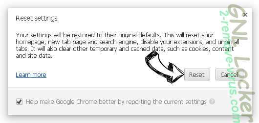 DirectionsOnline Toolbar Chrome reset