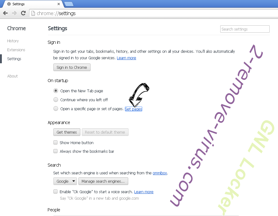 searcher.ilowcost.ru Chrome settings