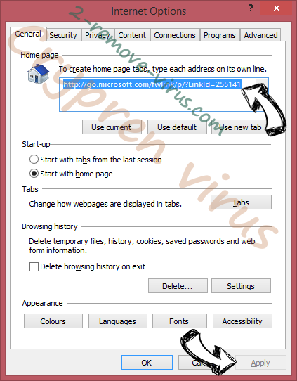 iStart New Tab IE toolbars and extensions