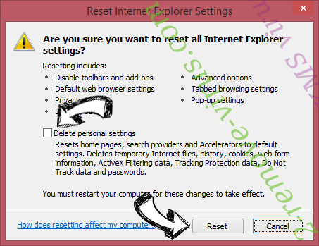 Search New Tab IE reset