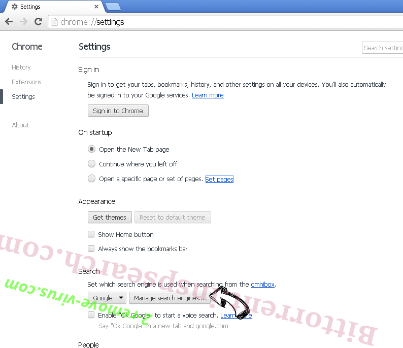 Screen Watch Browser Hijacker Virus Chrome extensions disable