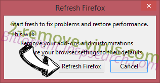 Microsoft Detected Malicious Virus And Blocked Your Computer POP-UP Scam Firefox reset confirm