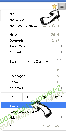 Bodelen.com Chrome menu