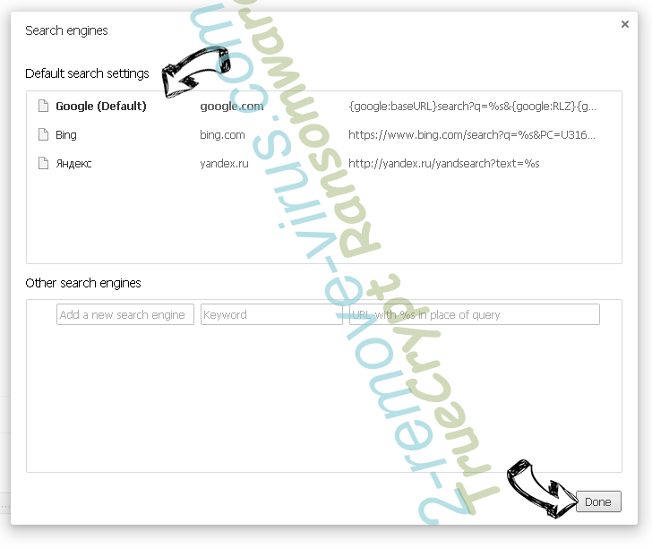 TrueCrypt Ransomware Chrome extensions disable