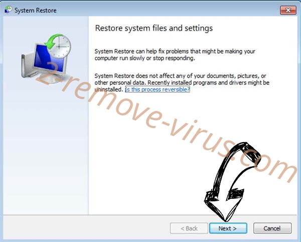 Get rid of Rectot ransomware virus - restore init