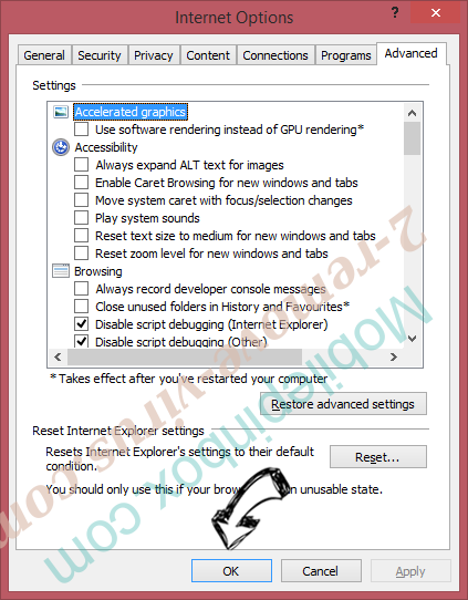 R5A File Extension Virus IE close