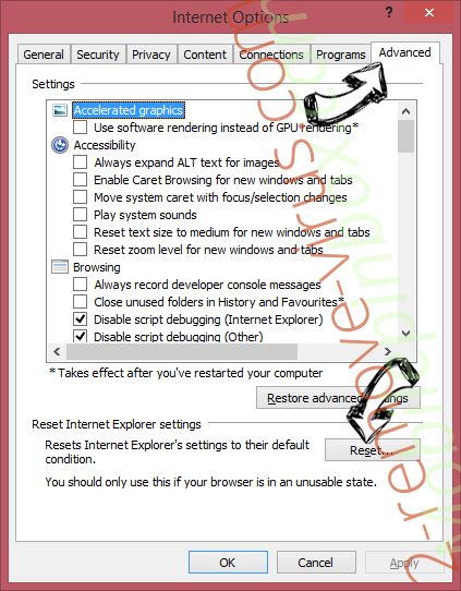 Microsoft Warning Alert tech-support scam IE reset browser