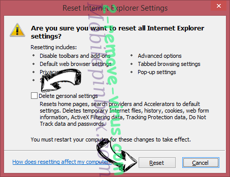 Ultimate Ad Eraser Adware IE reset