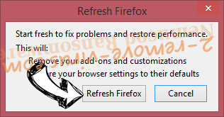 zCrypt virus Firefox reset confirm