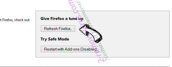 zCrypt virus Firefox reset