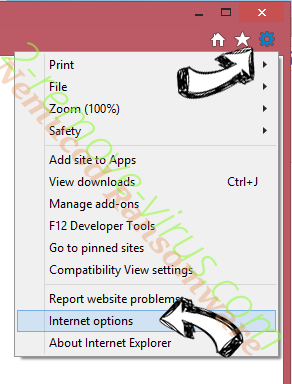 Nemucod Ransomware IE options