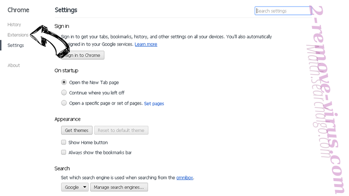 Click-it-now.online Chrome settings