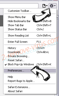 Converter Suite Redirect Virus Safari menu
