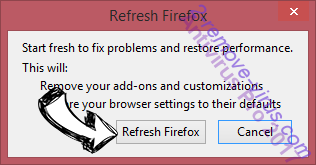 JohnyCryptor Ransomware Firefox reset confirm