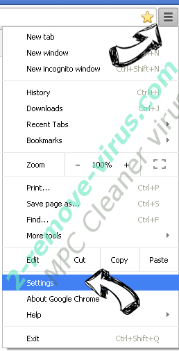 Bestsearch.ai Chrome menu