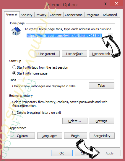 Setup Wizard Virus IE toolbars and extensions