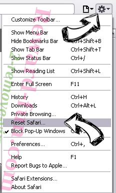 Brtfix.com Safari reset menu
