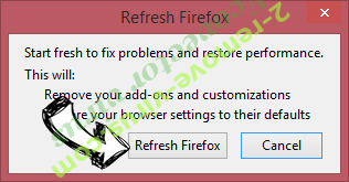 Videosp.pro Adware Firefox reset confirm